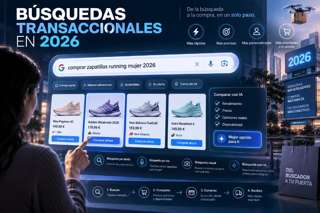 Búsquedas transaccionales en 2026